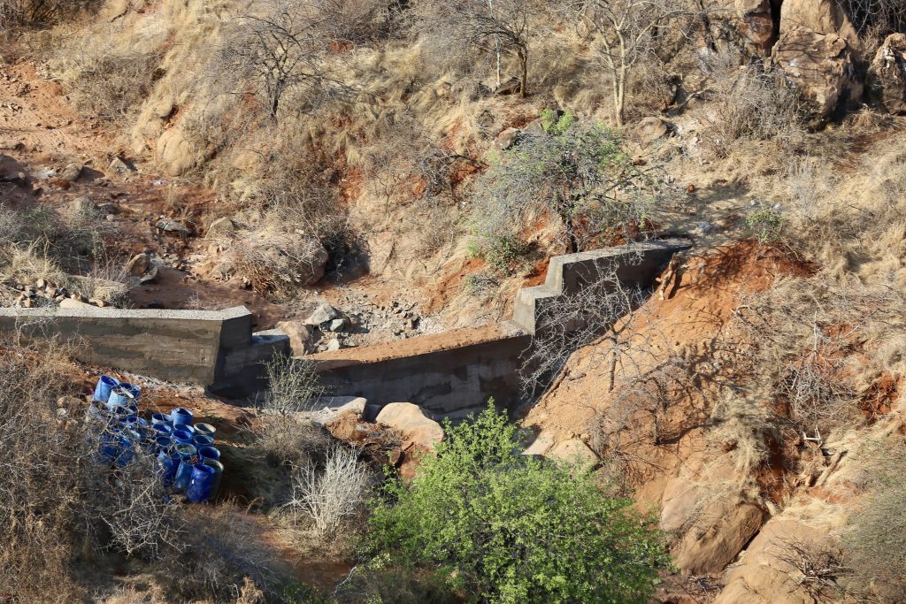 Kangechwa Sand Dam For Elephant Conservation